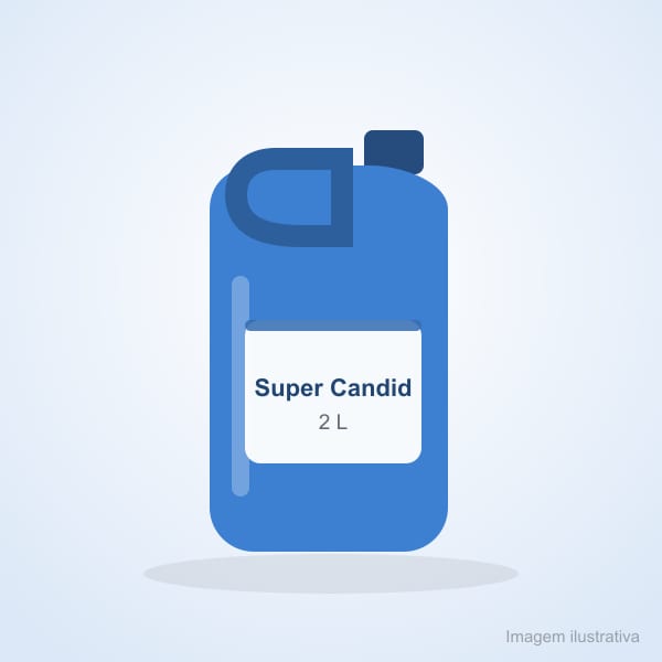 Água Sanitária Super Candida 2 L