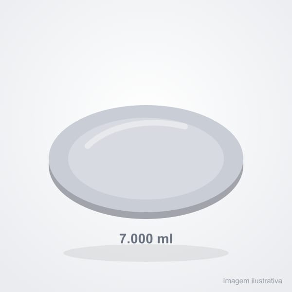 Assadeira Oval Descartável 7.000 ml Supratico